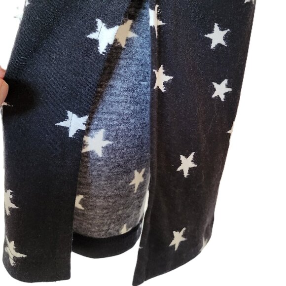 *NEW* XHILARATION Black and White Star Pencil Skirt Size Small - Picture 3 of 4